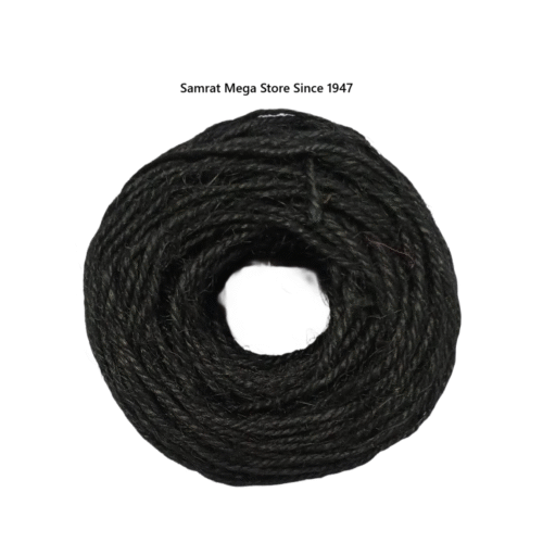 Jute Yarn 2mm Thick (Approx. 50m) - Black