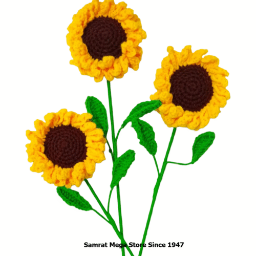 🌻 Handmade Crochet Sunflower