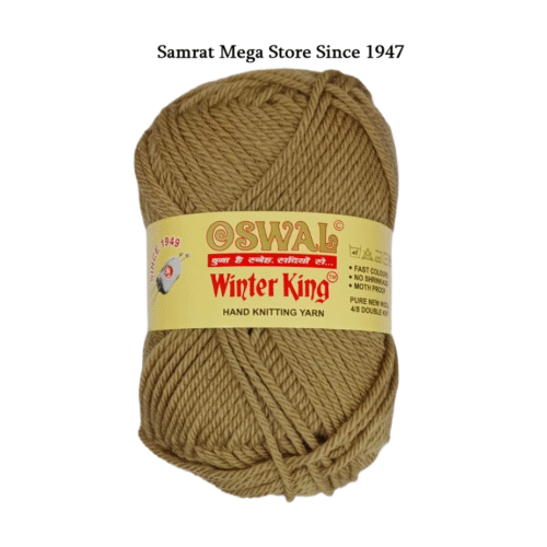 Oswal Winter King - Camel Brown (Shade: 01)