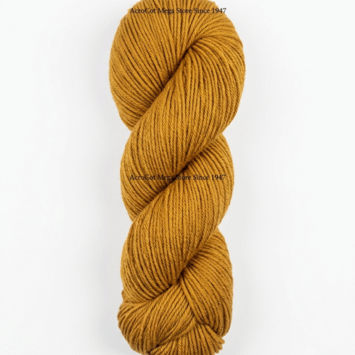 AcroCot-Acrylic 4 Ply yarn without Fiber (Shade-148) Mustered Brown