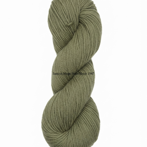 AcroCot - Acrylic 4 Ply Yarn without Fiber (Shade-165) Cement Green