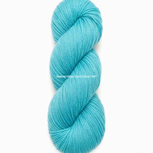 AcroCot – Acrylic 4 Ply Yarn without Fiber (Shade-108) Evil-Eye/Light Blue
