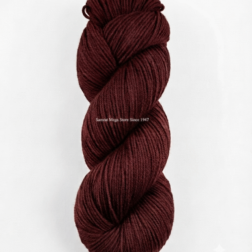 AcroCot-Acrylic 4 Ply Yarn without Fiber (Shade No. 151) Dark Maroon