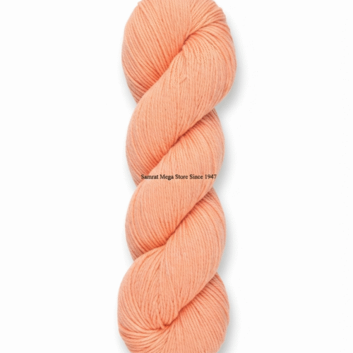 AcroCot - Acrylic 4 Ply Yarn without Fiber (Shade-107) Light Peach