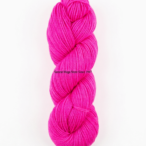 AcroCot-Acrylic 4Ply Yarn without Fiber (Shade-145) Sweet Pink