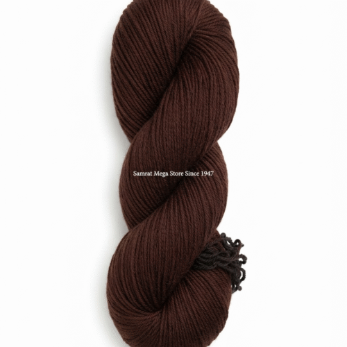 AcroCot-Acrylic 4 Ply Yarn without Fiber (Shade No. 151) Dark Maroon