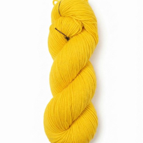 AcroCot - Acrylic 4 Ply Yarn without Fiber (Shade No. 123) Dark Yellow