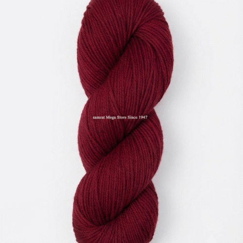AcroCot - Acrylic 4 Ply Yarn without Fiber (Shade-152) wine/maroon