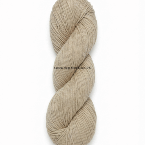 AcroCot - Acrylic 4 Ply Yarn without Fiber (Shade-162) Beige / Skin Tone