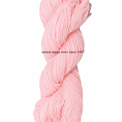 AcroCot – Acrylic 4 Ply Yarn without Fiber (Shade-143) Baby Pink