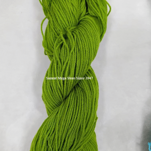 AcroCot-Acrylic 4 Ply Yarn without Fiber (Shade209-CUD) Lime Green