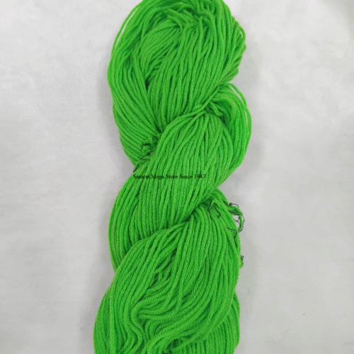 AcroCot - Acrylic 4 Ply Yarn without Fiber (Shade-129) Parrot Green