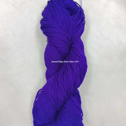 AcroCot-Acrylic 4 Ply Yarn without Fiber (Shade-138) Deep Violet
