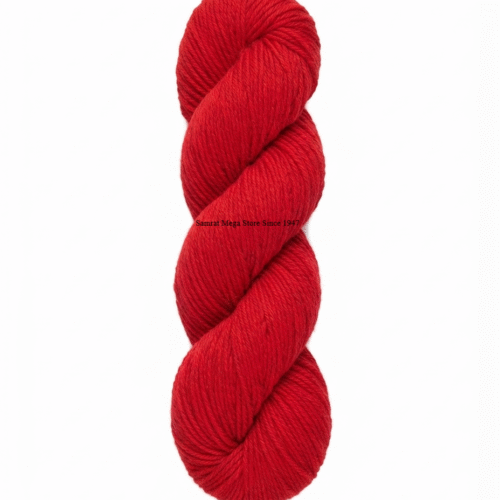AcroCot Acrylic 4 Ply Yarn without Fiber (Shade-136) Rose Red