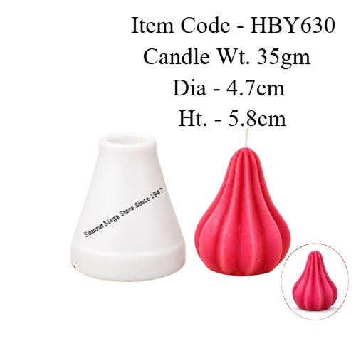 Modak Silicon Candle Mould - HBY630