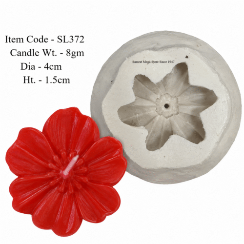 Jaswand Silicon Candle Mould - SL372