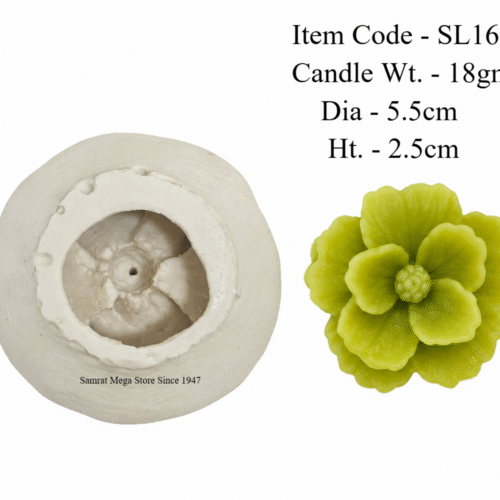 Jaswand Silicon Candle Mould - SL161