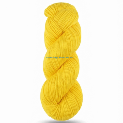 AcroCot-Acrylic 4Ply Yarn without Fiber (Shade-116) Lemon yellow