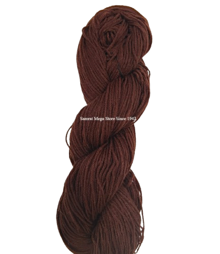 AcroCot - Acrylic 4 Ply Yarn without Fiber (Shade-144) Sunflower Brown