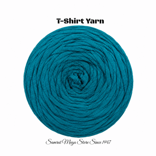 T-Shirt Yarn Shade (Peacock Green)