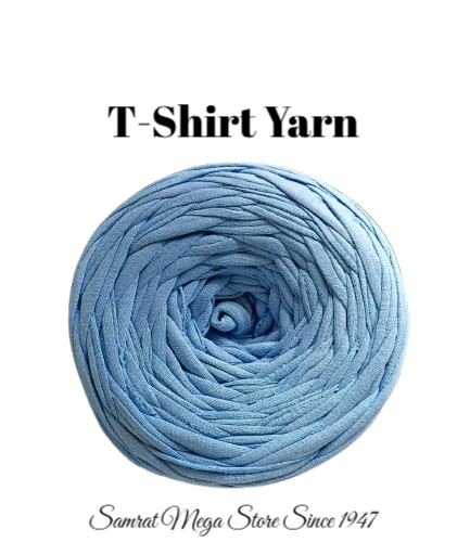 T-Shirt Yarn - Shade (Soft Blue)