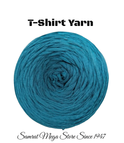 T-Shirt Yarn Shade (Peacock Green)