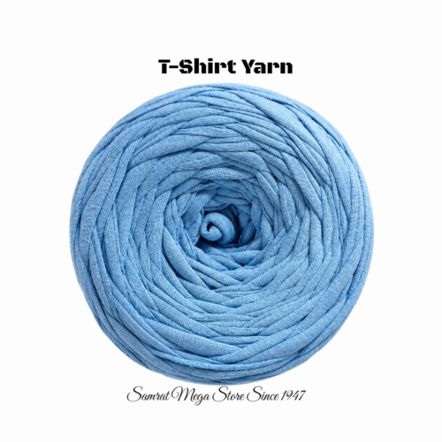 T-Shirt Yarn - Shade (Soft Blue)