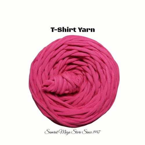 T-Shirt Yarn Shade (Dark Pink)