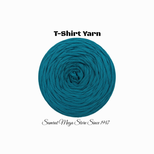 T-Shirt Yarn Shade (Peacock Green)